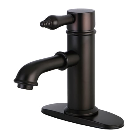 A large image of the Kingston Brass KS741.AL Oil Rubbed Bronze