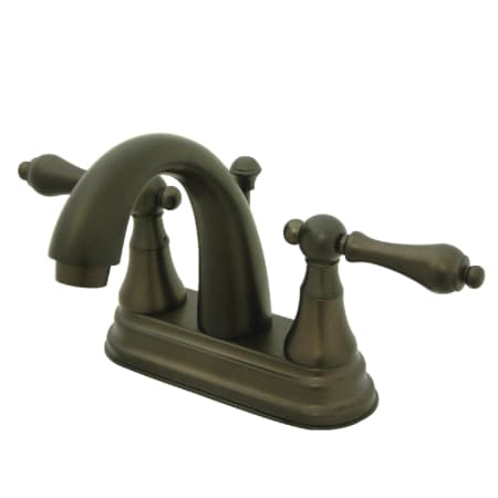 A large image of the Kingston Brass KS761.AL Oil Rubbed Bronze