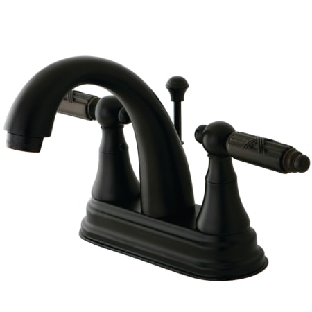 A large image of the Kingston Brass KS761.GL Oil Rubbed Bronze