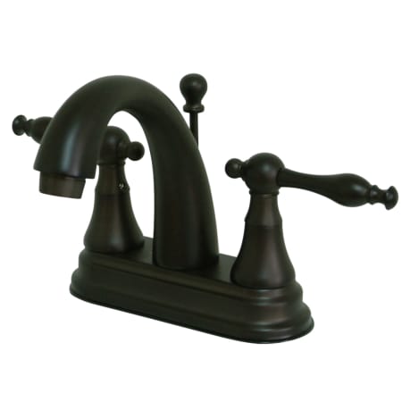 A large image of the Kingston Brass KS761.NL Oil Rubbed Bronze