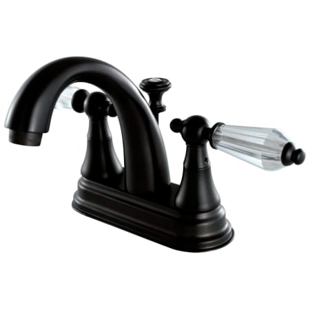 A large image of the Kingston Brass KS761WLL Oil Rubbed Bronze