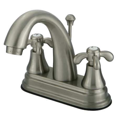 A large image of the Kingston Brass KS761.TX Brushed Nickel