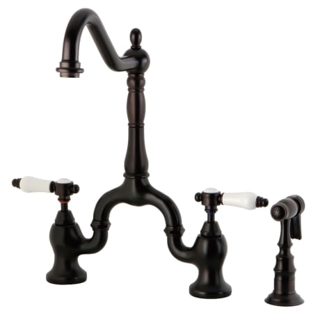 A large image of the Kingston Brass KS775.BPLBS Oil Rubbed Bronze