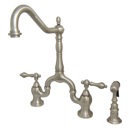 A large image of the Kingston Brass KS775.ALBS Brushed Nickel