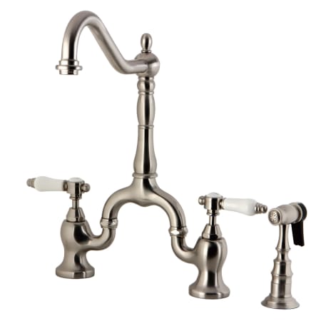 A large image of the Kingston Brass KS775.BPLBS Brushed Nickel