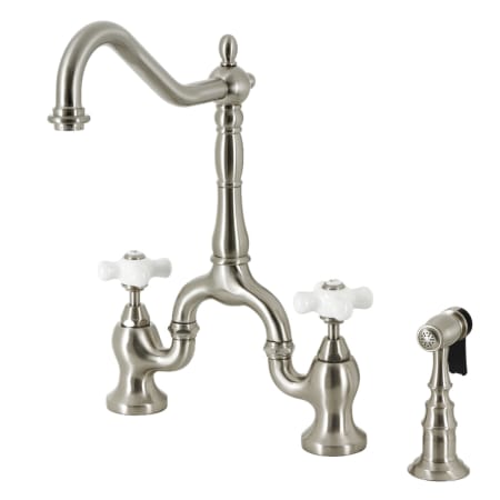 A large image of the Kingston Brass KS775.PXBS Brushed Nickel
