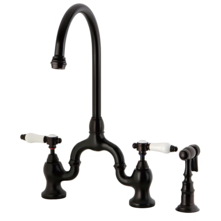 A large image of the Kingston Brass KS779.BPLBS Oil Rubbed Bronze