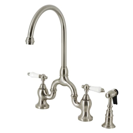 A large image of the Kingston Brass KS779.PLBS Brushed Nickel