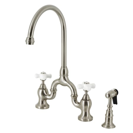 A large image of the Kingston Brass KS779.PXBS Brushed Nickel