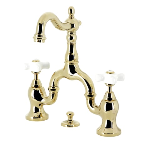 A large image of the Kingston Brass KS797.PX Polished Brass