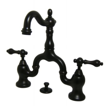 A large image of the Kingston Brass KS797.AL Oil Rubbed Bronze