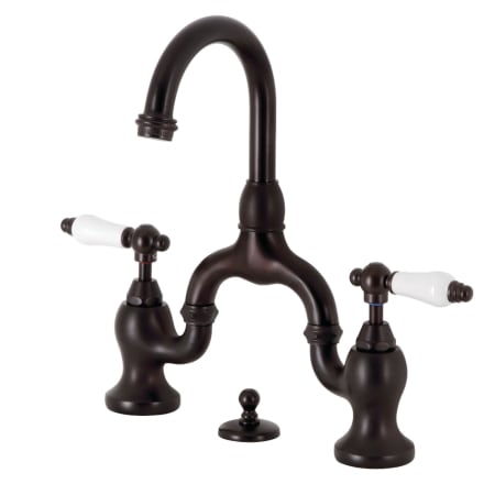 A large image of the Kingston Brass KS799.PL Oil Rubbed Bronze