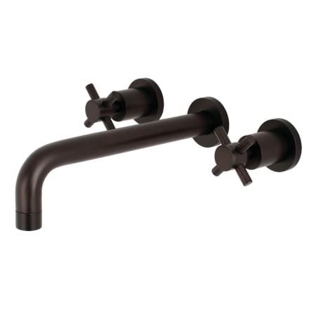 A large image of the Kingston Brass KS802.DX Oil Rubbed Bronze
