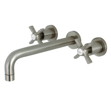 A large image of the Kingston Brass KS802.ZX Brushed Nickel