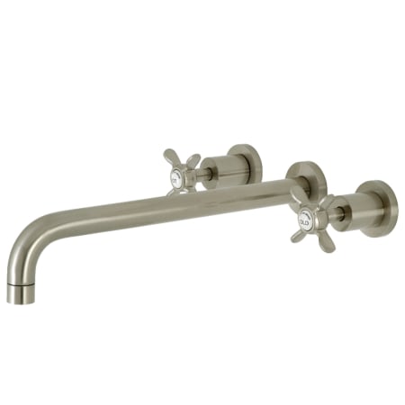 A large image of the Kingston Brass KS804.BEX Brushed Nickel