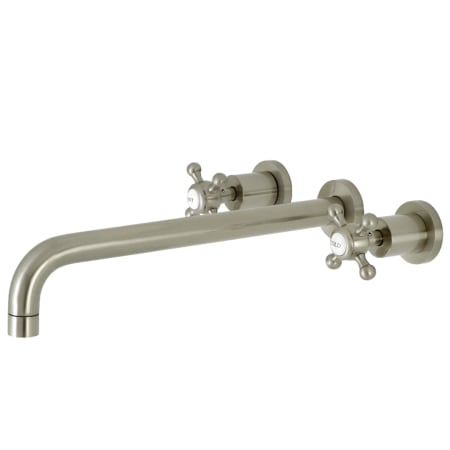 A large image of the Kingston Brass KS804.BX Brushed Nickel