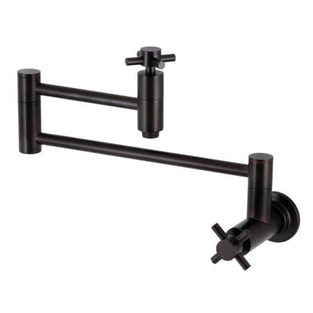 A large image of the Kingston Brass KS810.DX Oil Rubbed Bronze