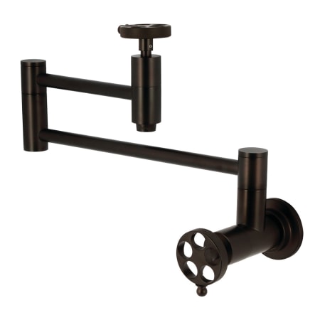 A large image of the Kingston Brass KS810.RKZ Oil Rubbed Bronze