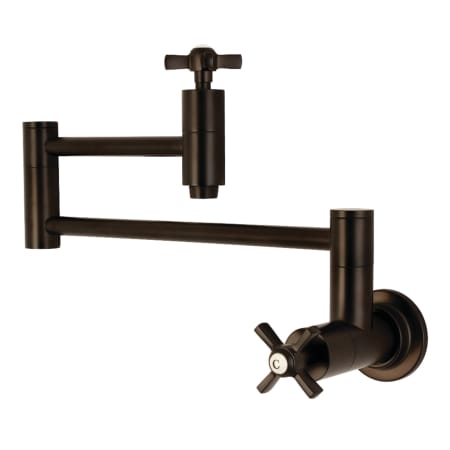 A large image of the Kingston Brass KS810.ZX Oil Rubbed Bronze