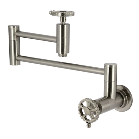 A large image of the Kingston Brass KS810.CG Brushed Nickel