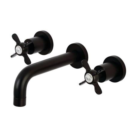 A large image of the Kingston Brass KS812.BEX Oil Rubbed Bronze