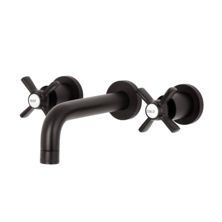 A large image of the Kingston Brass KS812.ZX Oil Rubbed Bronze