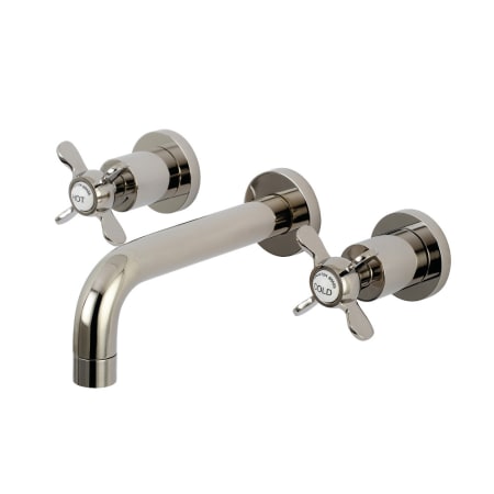A large image of the Kingston Brass KS812.BEX Polished Nickel