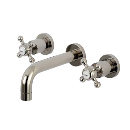 A large image of the Kingston Brass KS812.BX Polished Nickel