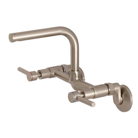 A large image of the Kingston Brass KS812 Brushed Nickel