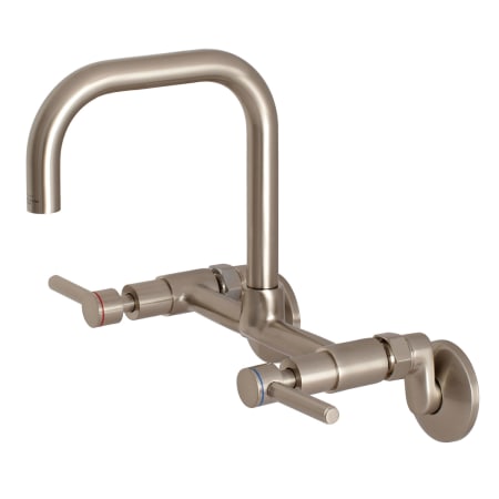 A large image of the Kingston Brass KS813 Brushed Nickel