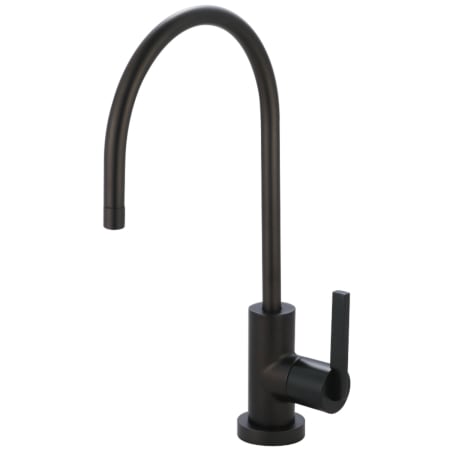 A large image of the Kingston Brass KS819.CTL Oil Rubbed Bronze