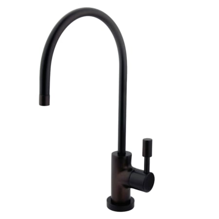 A large image of the Kingston Brass KS819.DL Oil Rubbed Bronze
