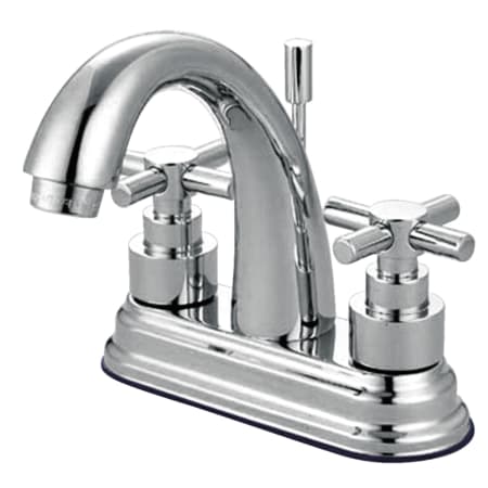 A large image of the Kingston Brass KS861.EX Polished Chrome