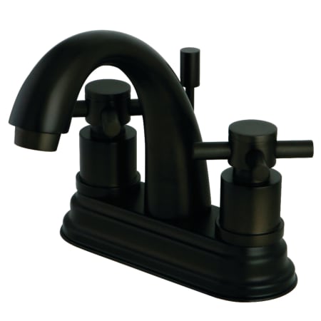 A large image of the Kingston Brass KS861.DX Oil Rubbed Bronze
