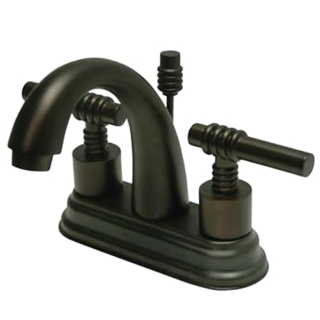 A large image of the Kingston Brass KS861.ML Oil Rubbed Bronze