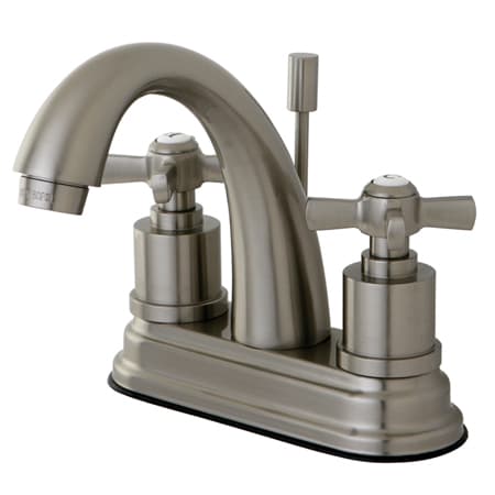 A large image of the Kingston Brass KS861.ZX Brushed Nickel