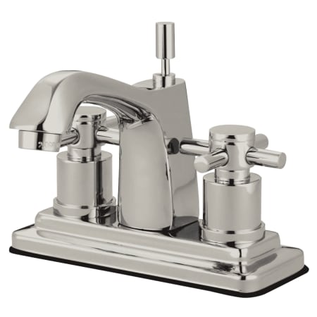 A large image of the Kingston Brass KS864.DX Brushed Nickel