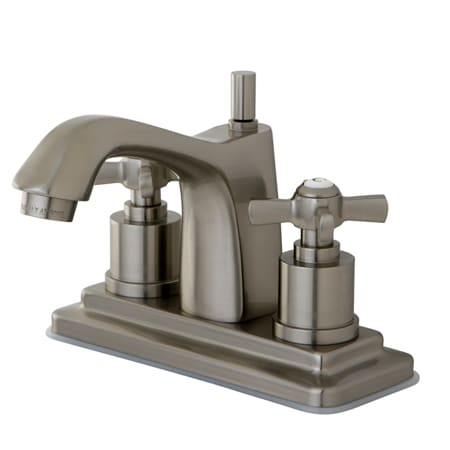 A large image of the Kingston Brass KS864.ZX Brushed Nickel