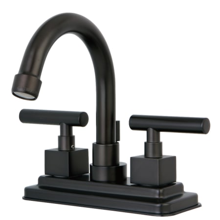 A large image of the Kingston Brass KS866.CQL Oil Rubbed Bronze