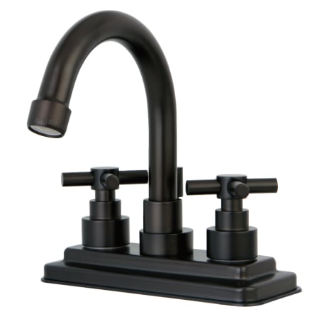 A large image of the Kingston Brass KS866.EX Oil Rubbed Bronze