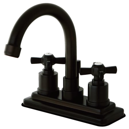 A large image of the Kingston Brass KS866.ZX Oil Rubbed Bronze