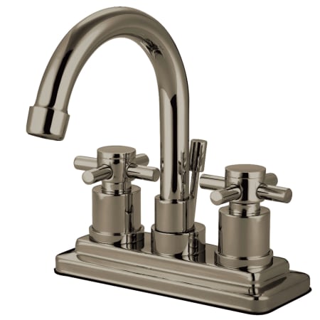 A large image of the Kingston Brass KS866.DX Brushed Nickel