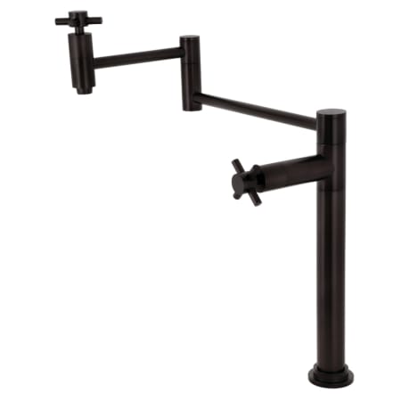A large image of the Kingston Brass KS870.DX Oil Rubbed Bronze