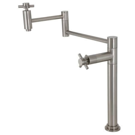 A large image of the Kingston Brass KS870.DX Brushed Nickel