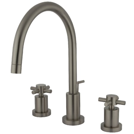A large image of the Kingston Brass KS892.DX Brushed Nickel