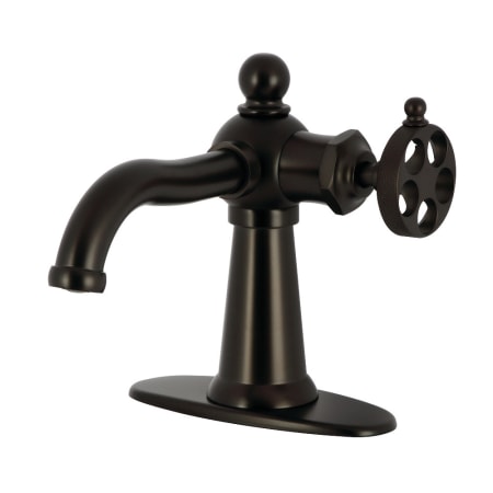 A large image of the Kingston Brass KSD354.RKZ Oil Rubbed Bronze