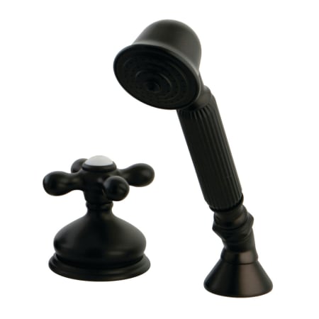 A large image of the Kingston Brass KSK333.AXTR Oil Rubbed Bronze