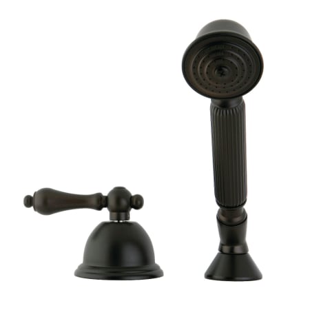 A large image of the Kingston Brass KSK335.ALTR Oil Rubbed Bronze