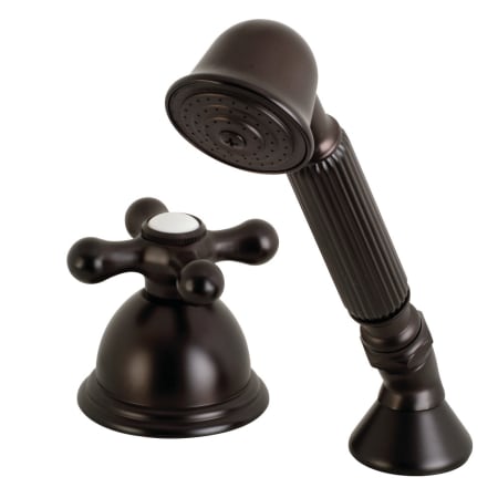 A large image of the Kingston Brass KSK335.AXTR Oil Rubbed Bronze