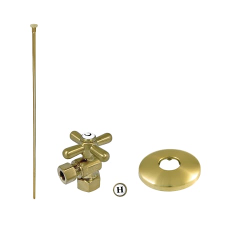 A large image of the Kingston Brass KTK10.P Brushed Brass